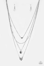 Load image into Gallery viewer, Gypsy Heart White Necklace Paparazzi 
