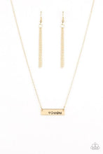Load image into Gallery viewer, Best Grandma Ever Gold Necklace - Paparazzi Accessories

