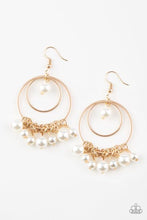 Load image into Gallery viewer, New York Attraction Gold Earrings - Paparazzi Accessories
