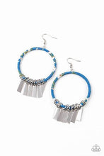 Load image into Gallery viewer, Garden Chimes Blue Earrings - Paparazzi Accessories
