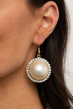 Load image into Gallery viewer, Esteemed Elegance Gold Earrings - Paparazzi Accessories
