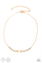 Load image into Gallery viewer, Retro Rejuvenation Gold Choker Necklace - Paparazzi Accessories
