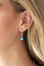 Load image into Gallery viewer, Ground Forces Blue Necklace - Paparazzi Accessories
