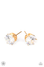 Load image into Gallery viewer, Just In TIMELESS Gold Earrings - Paparazzi Accessories
