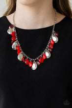 Load image into Gallery viewer, Hurricane Season Red Necklace Paparazzi 
