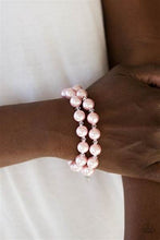 Load image into Gallery viewer, Ballroom and Board Pink Bracelet - Paparazzi Accessories
