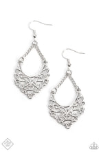 Load image into Gallery viewer, Sentimental Setting Silver Earrings - Paparazzi Accessories
