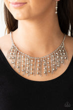 Load image into Gallery viewer, Rebel Remix Silver Necklace - Paparazzi Accessories
