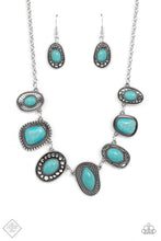 Load image into Gallery viewer, Albuquerque Artisan Blue Necklace - Paparazzi Accessories
