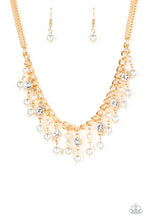 Load image into Gallery viewer, Regal Refinement Gold Necklace - Paparazzi Accessories

