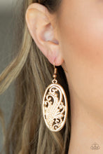 Load image into Gallery viewer, High Tide Terrace Gold Earrings - Paparazzi Accessories
