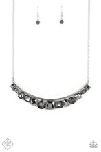 Load image into Gallery viewer, The Only SMOKE-SHOW In Town Silver Necklace - Paparazzi Accessories
