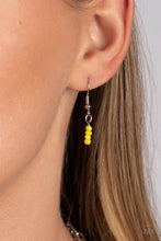 Load image into Gallery viewer, Bold Buds Yellow Necklace - Paparazzi Accessories
