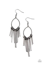Load image into Gallery viewer, Mood Swing Black Earrings - Paparazzi Accessories
