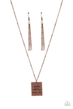 Load image into Gallery viewer, Mama MVP Copper Necklace - Paparazzi Accessories
