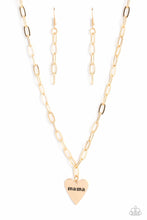 Load image into Gallery viewer, Mama Can’t Buy You Love Gold Necklace - Paparazzi Accessories

