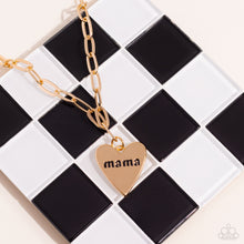 Load image into Gallery viewer, Mama Can’t Buy You Love Gold Necklace - Paparazzi Accessories
