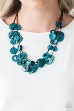 Load image into Gallery viewer, Wonderfully Walla Walla Blue Necklace - Paparazzi Accessories
